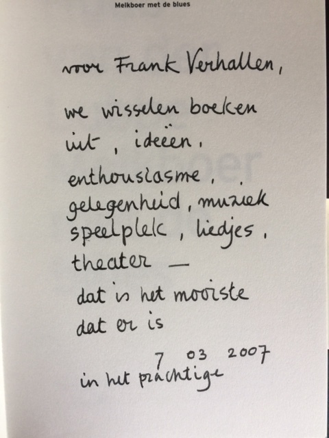 Verrassend Frank Verhallen - Gedicht gedacht QP-23